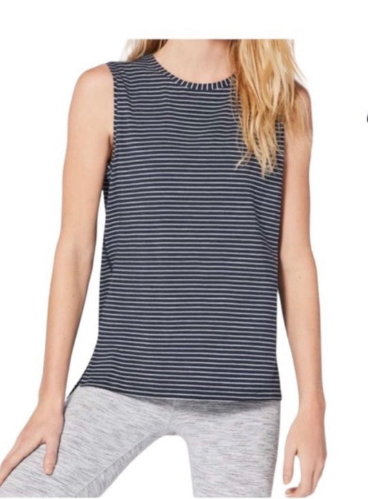 Lululemon Love Sleeveless Tank
Modern Stripe Heathered Hero Blue White