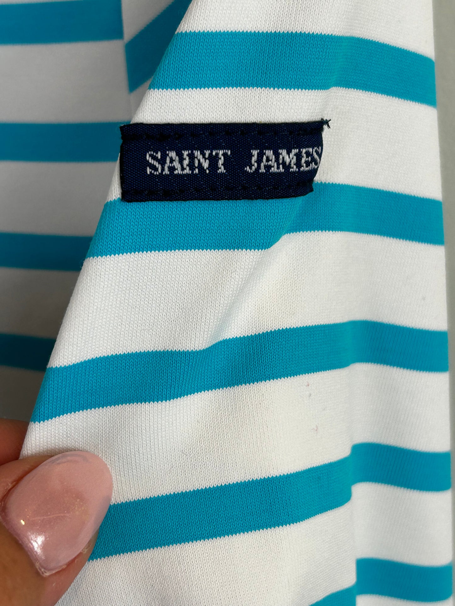 Saint James GARDE-COTE III
Nautical Striped Sport Top With UV Protection | Women Fit