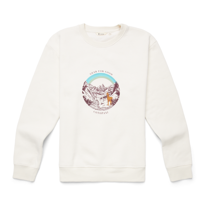 Cotopaxi Traveling Llama Crew Sweatshirt - Women's XS