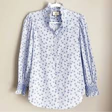 Tuckernuck Women’s Smocked Cotton Blouse