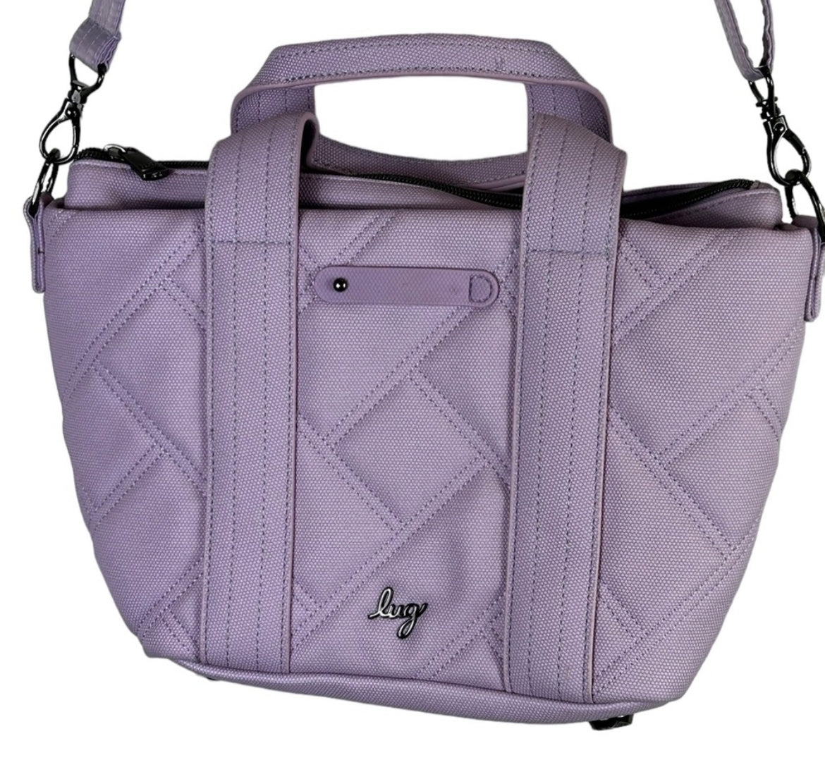 LUG - DORY MATTE LUXE VL CROSSBODY BAG -SUGARPLUM