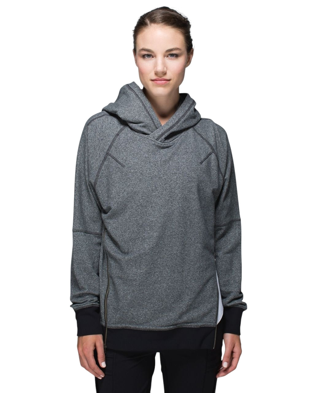 Lululemon Om & Roam Pullover
Heathered Speckled Black / Black