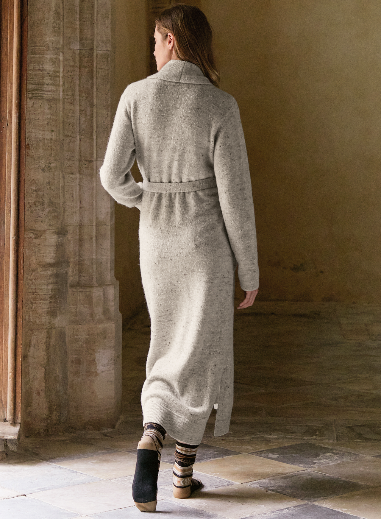 Peruvian Connection Women's Adirondack Robe Belted Coat