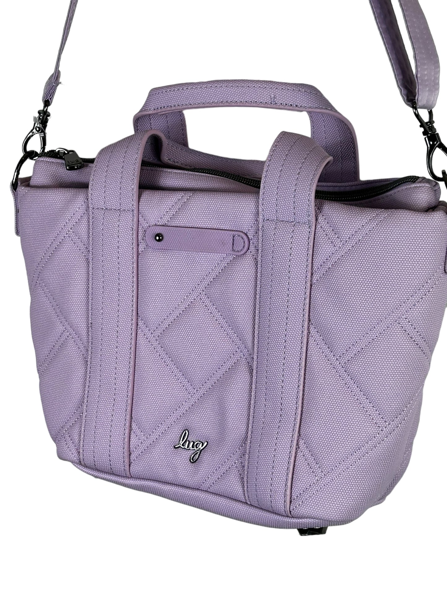 LUG - DORY MATTE LUXE VL CROSSBODY BAG -SUGARPLUM