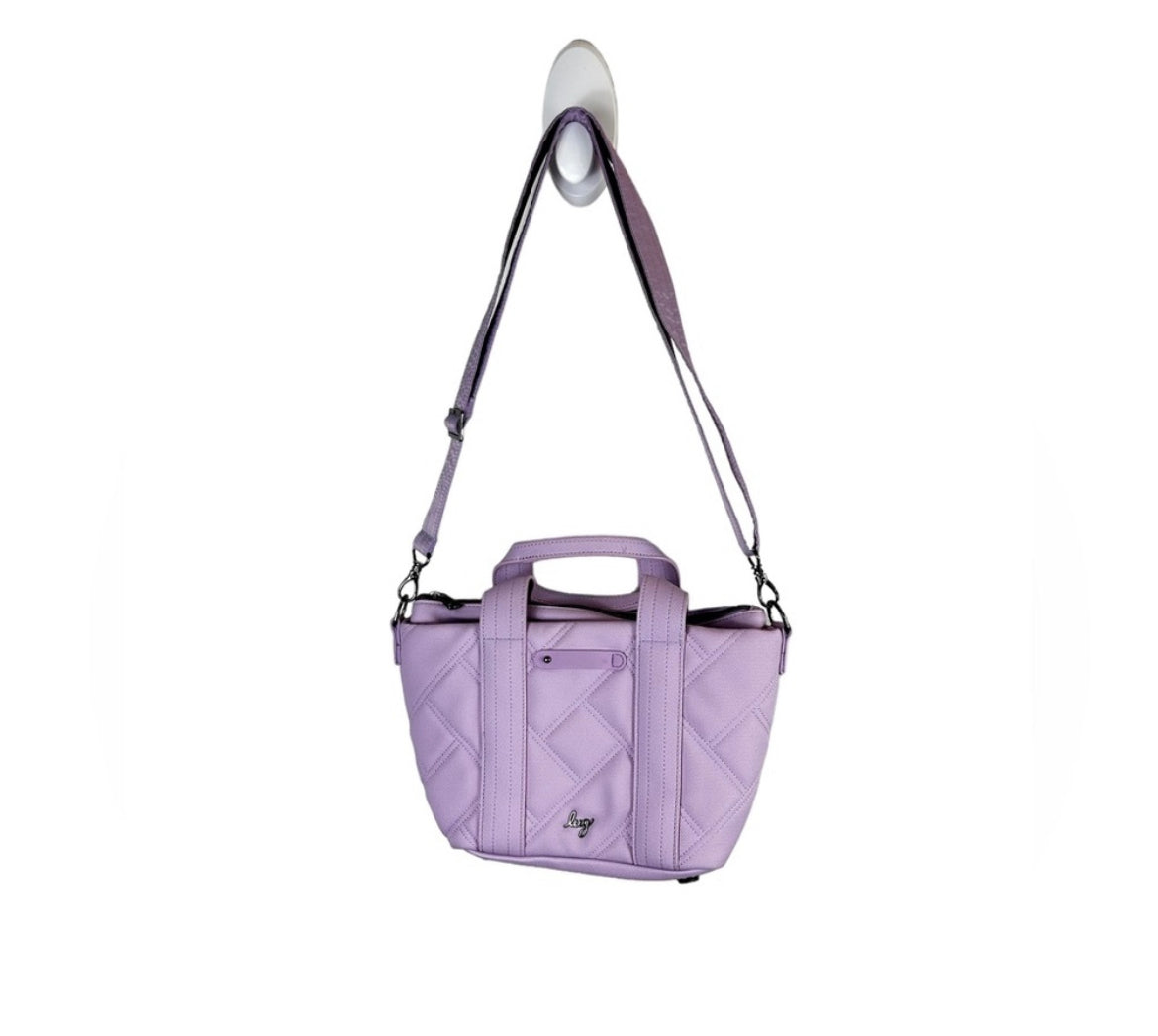 LUG - DORY MATTE LUXE VL CROSSBODY BAG -SUGARPLUM