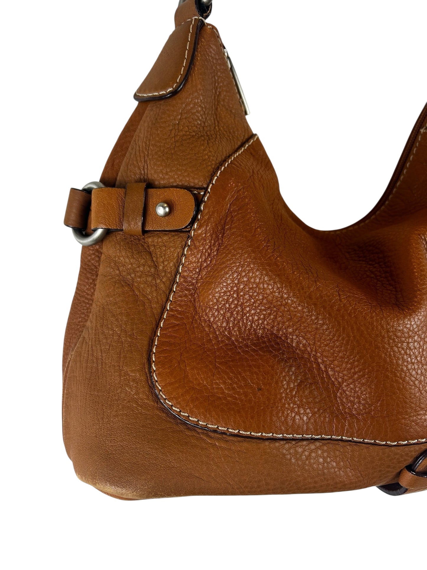 Giani Bernini brown leather purse handbag