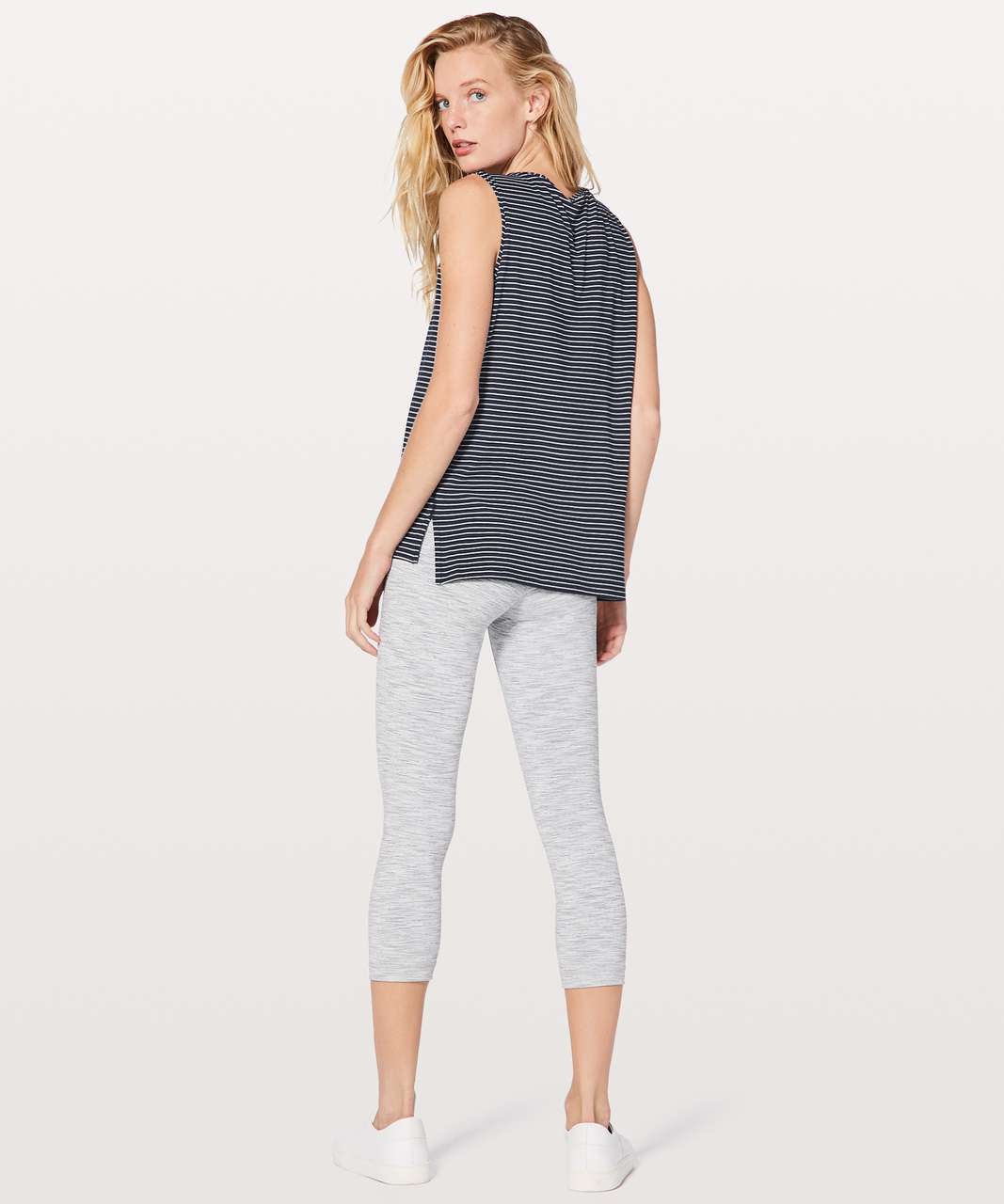 Lululemon Love Sleeveless Tank
Modern Stripe Heathered Hero Blue White