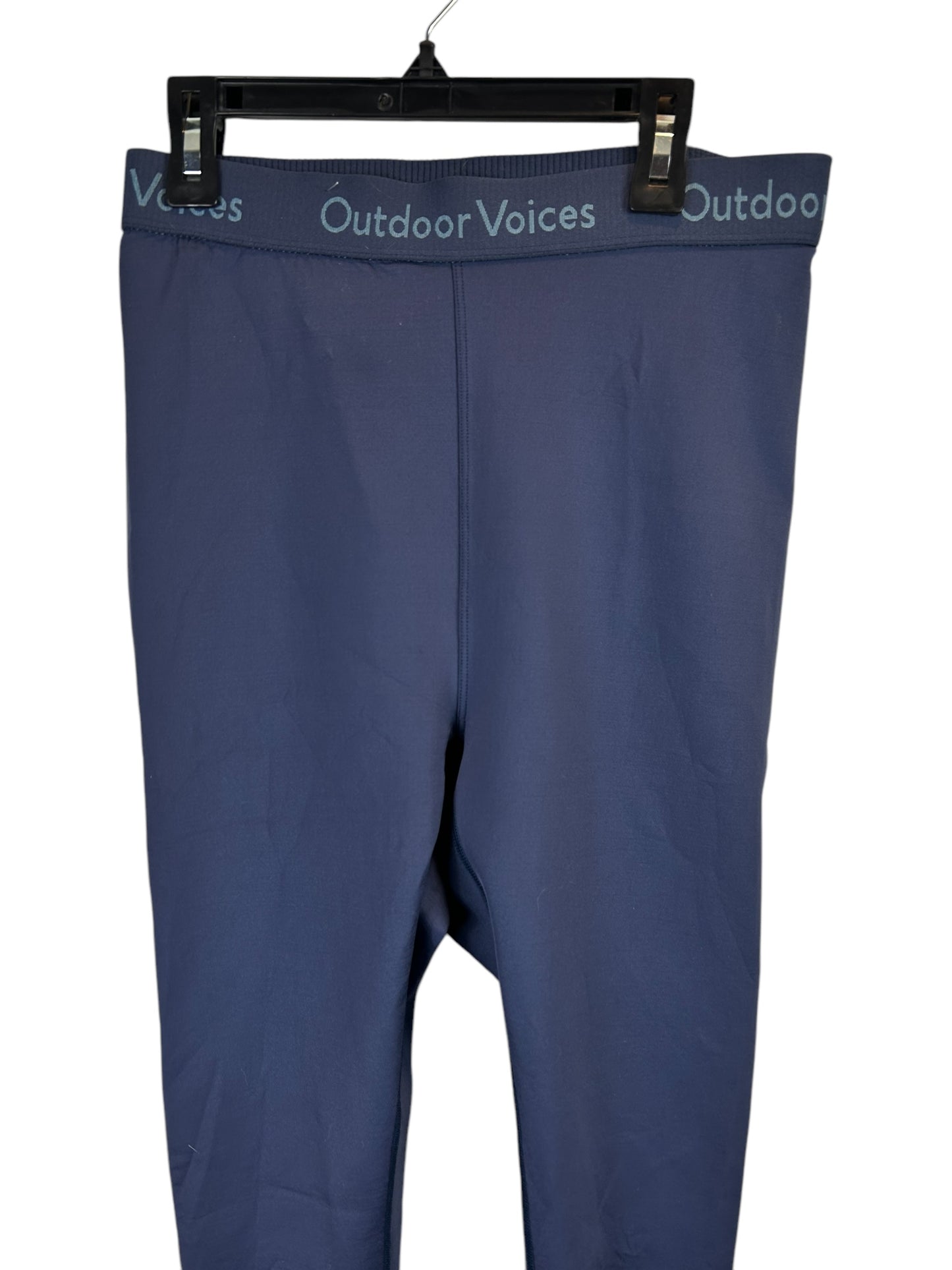 Outdoor Voices Smooth 7/8 high rise Legging in dark sky