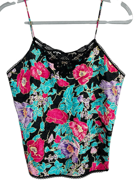 Vintage Floral Slip Tank