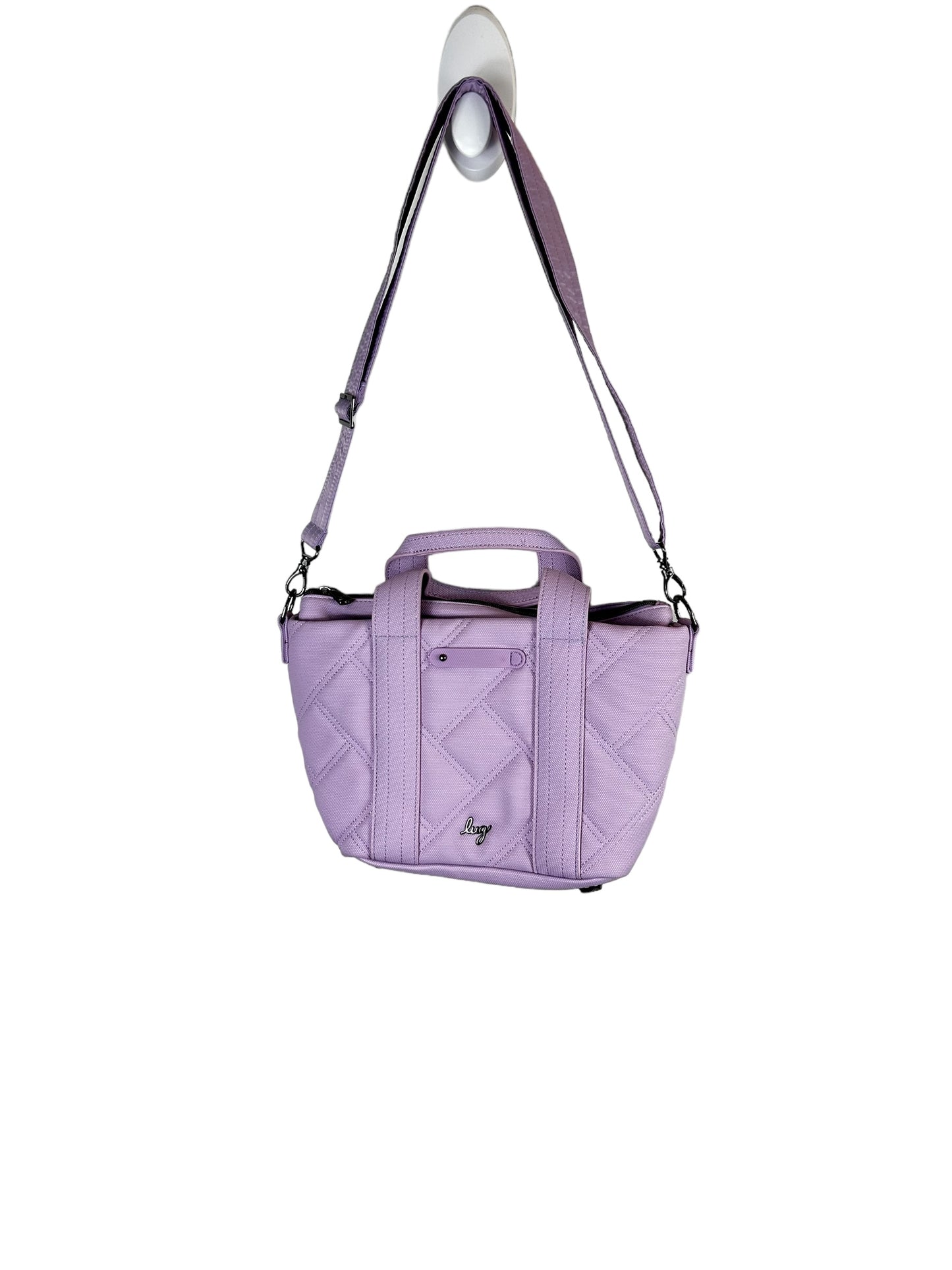 LUG - DORY MATTE LUXE VL CROSSBODY BAG -SUGARPLUM