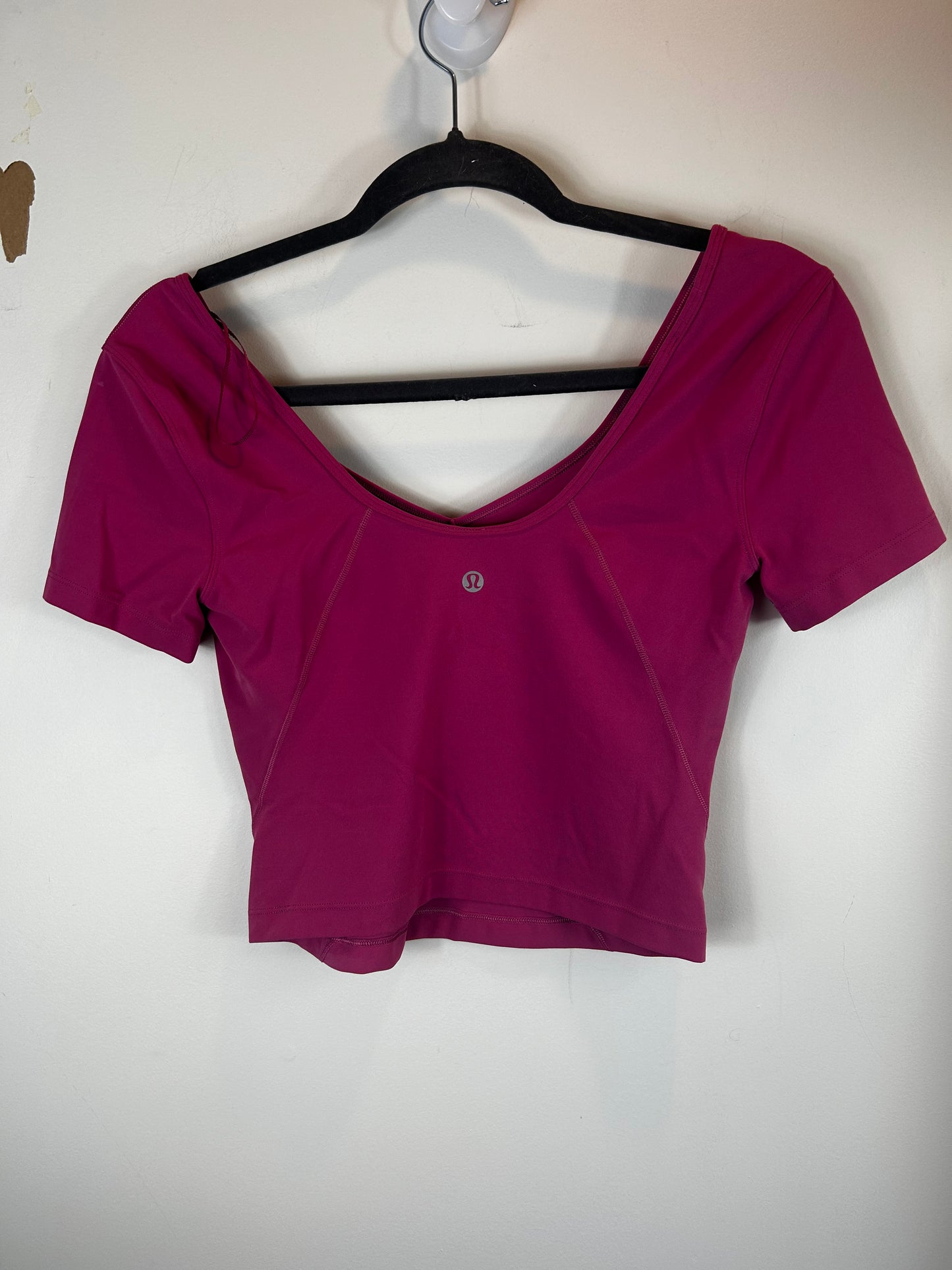 Lululemon Align Women's Pink Athletic Top Crop Workout Shirt