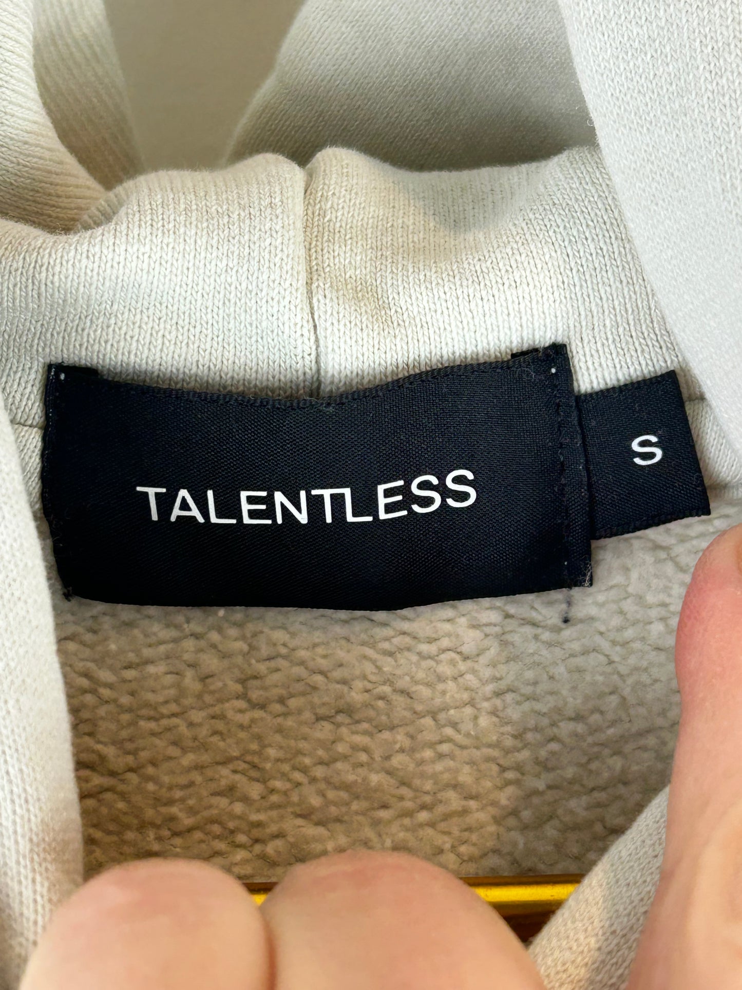 Talentless HOODIE - CIRCLE LOGO EMBROIDERED