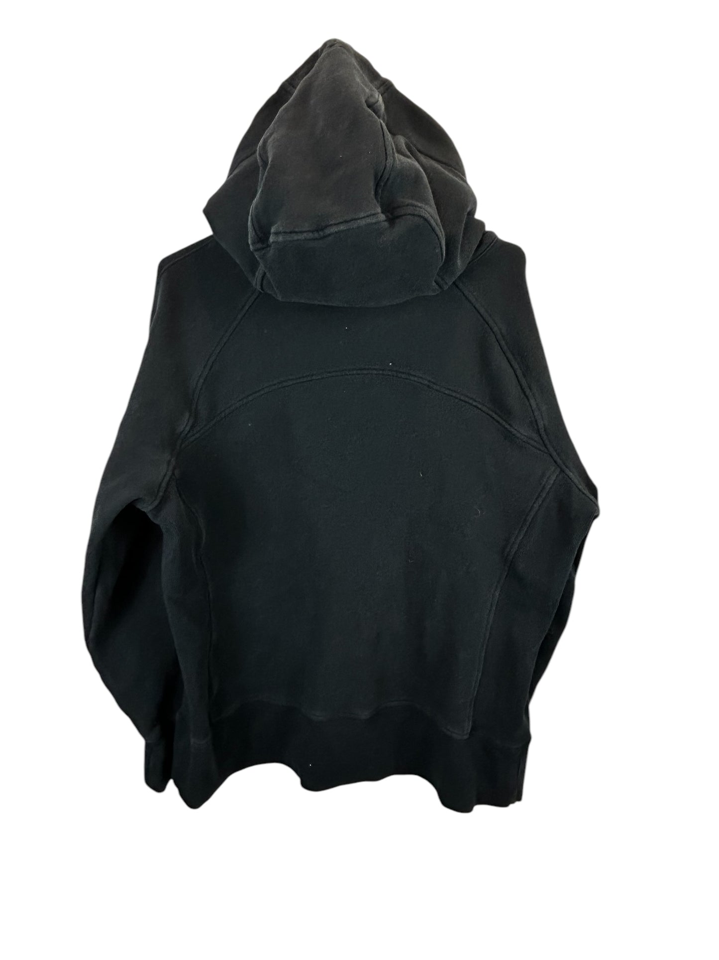 Lululemon Athletica Cotton Blend Full Zip Hoodie Jacket (Women's Size 20) Black