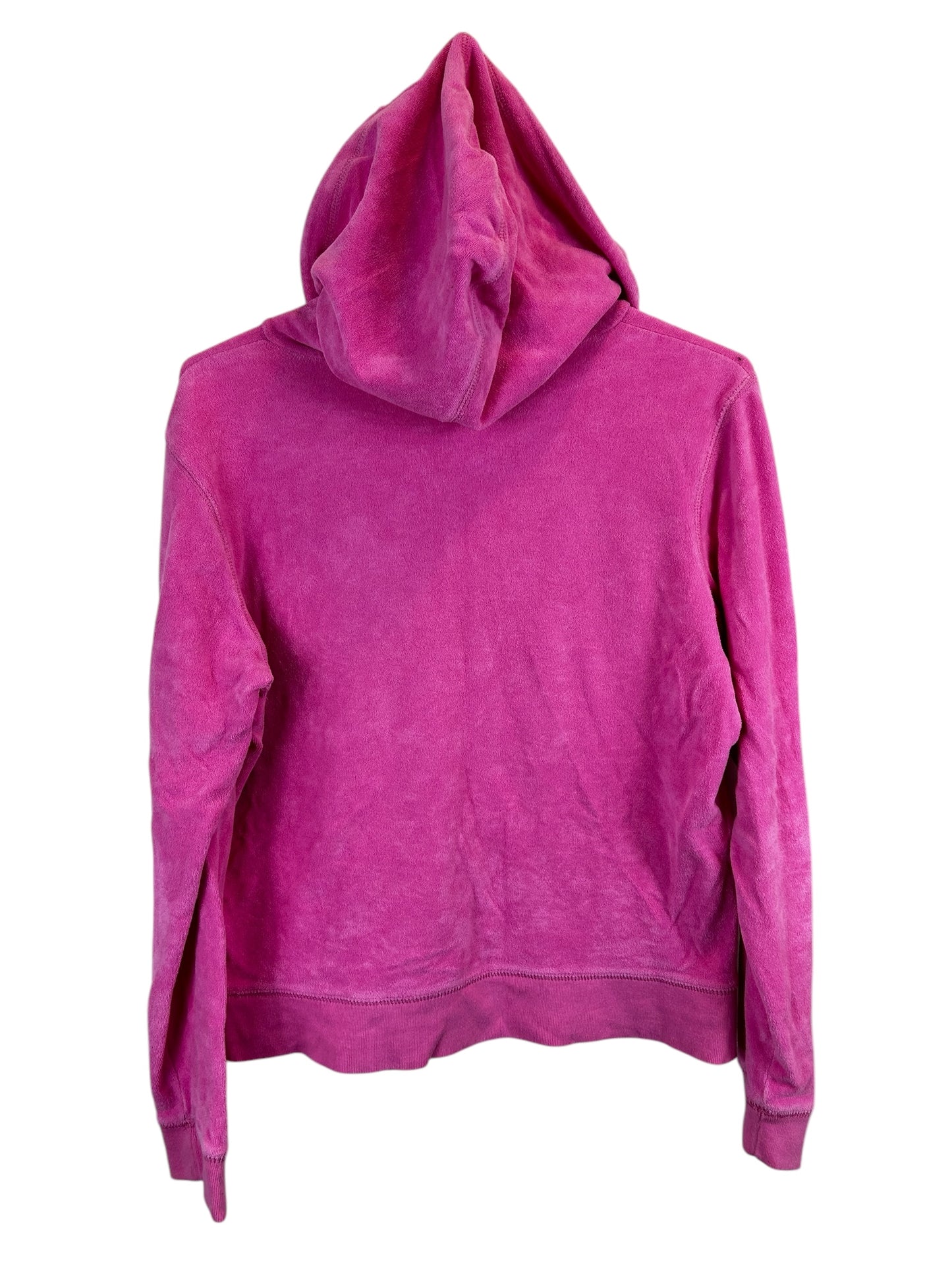 Lilly Pulitzer Women's medium Track Jacket Hooded Sweater Barbiecore PINK