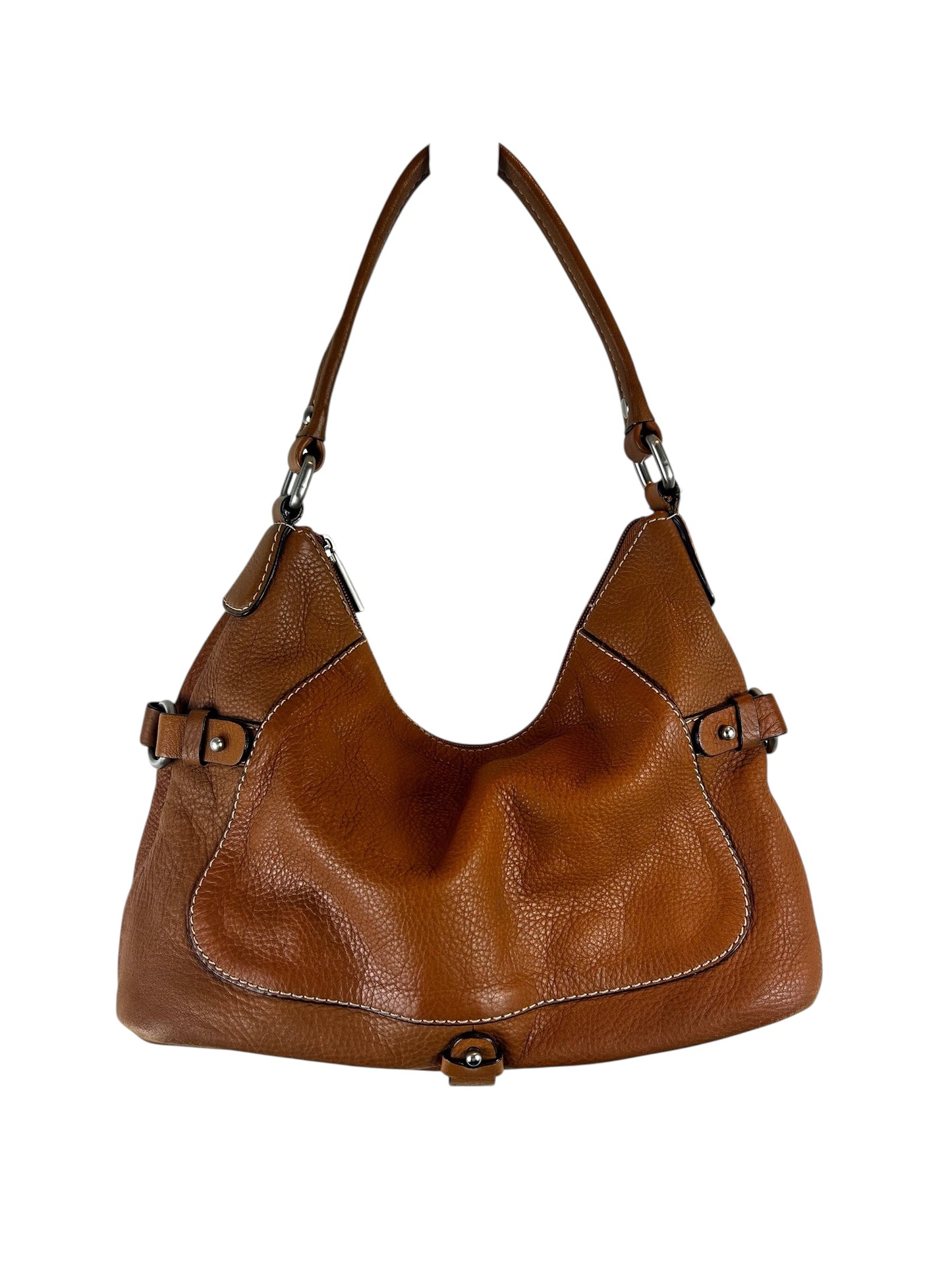 Giani Bernini brown leather purse handbag