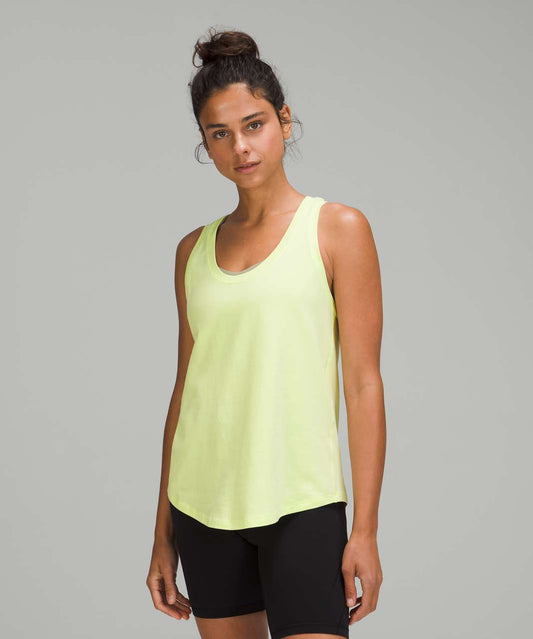 Lululemon Love Tank yellow/green