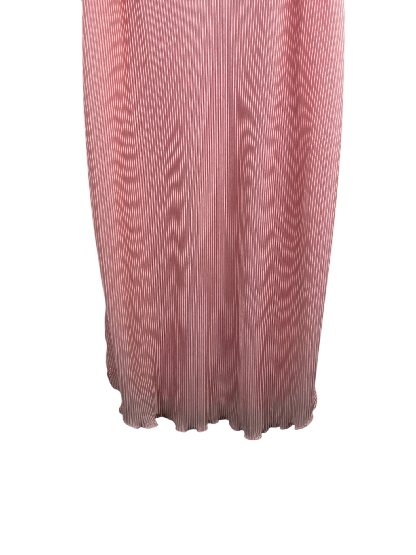 Vintage Violets and roses Elegant Pink Slip Dress