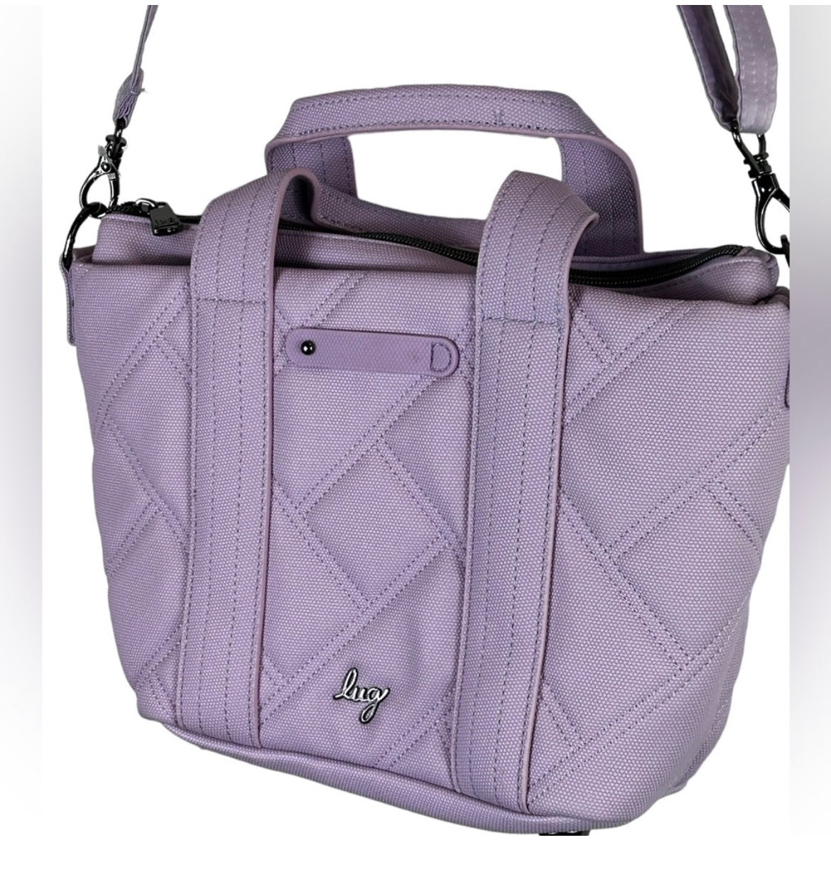 LUG - DORY MATTE LUXE VL CROSSBODY BAG -SUGARPLUM