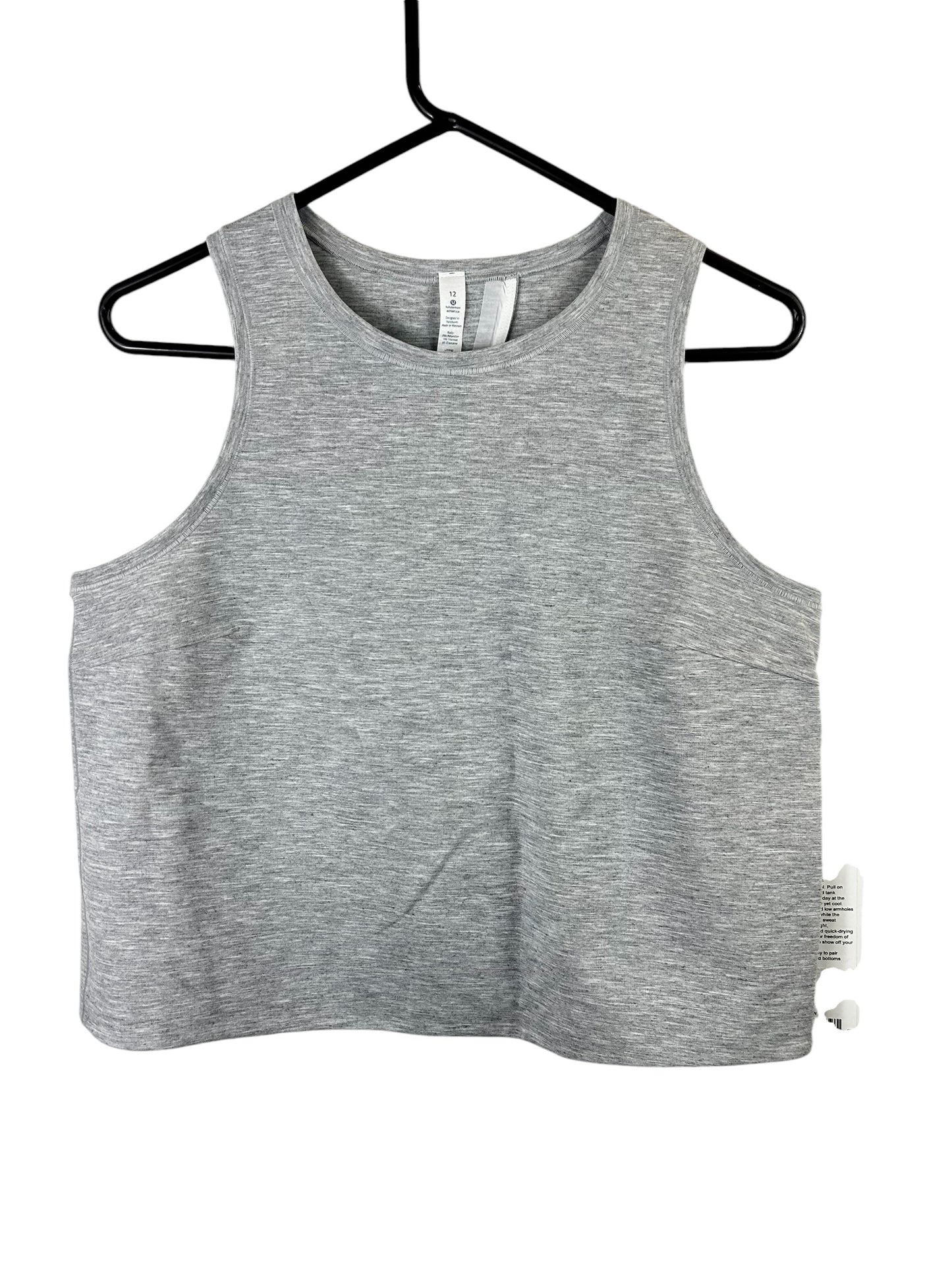 Lululemon Minimal Tank NWT Heathered Power Grey