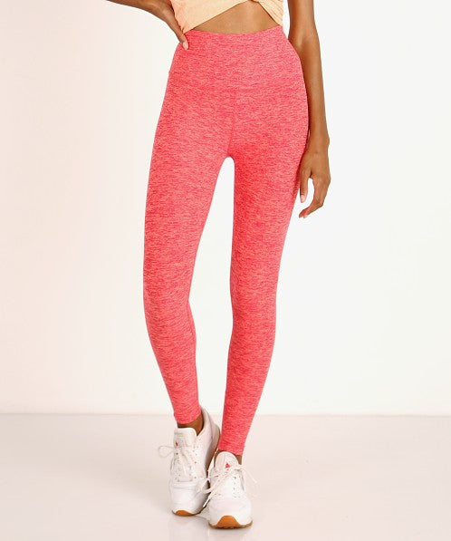 Beyond Yoga Spacedye High Waisted Legging Raspberry Peach