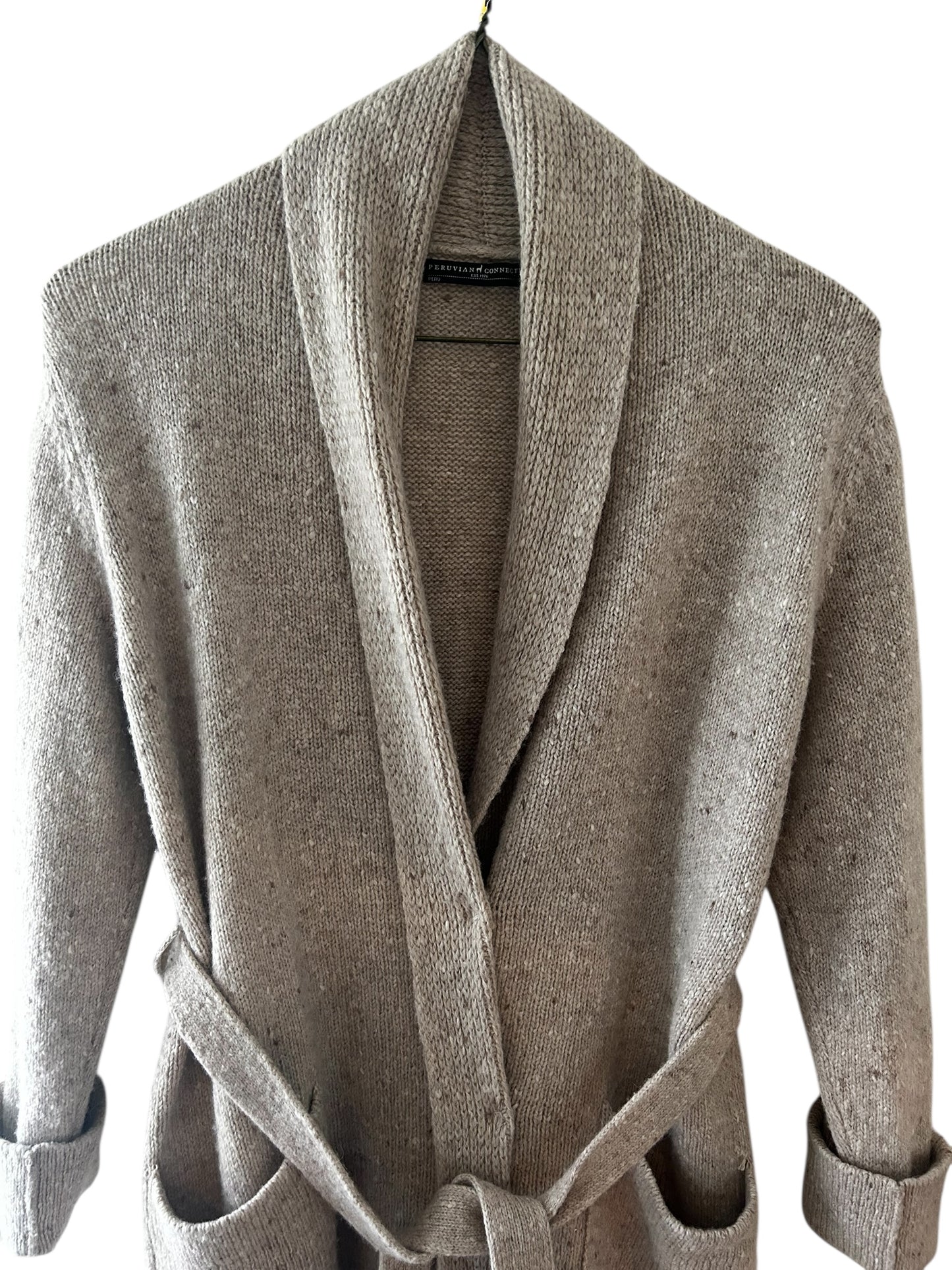 Peruvian Connection Women's Adirondack Robe Belted Coat