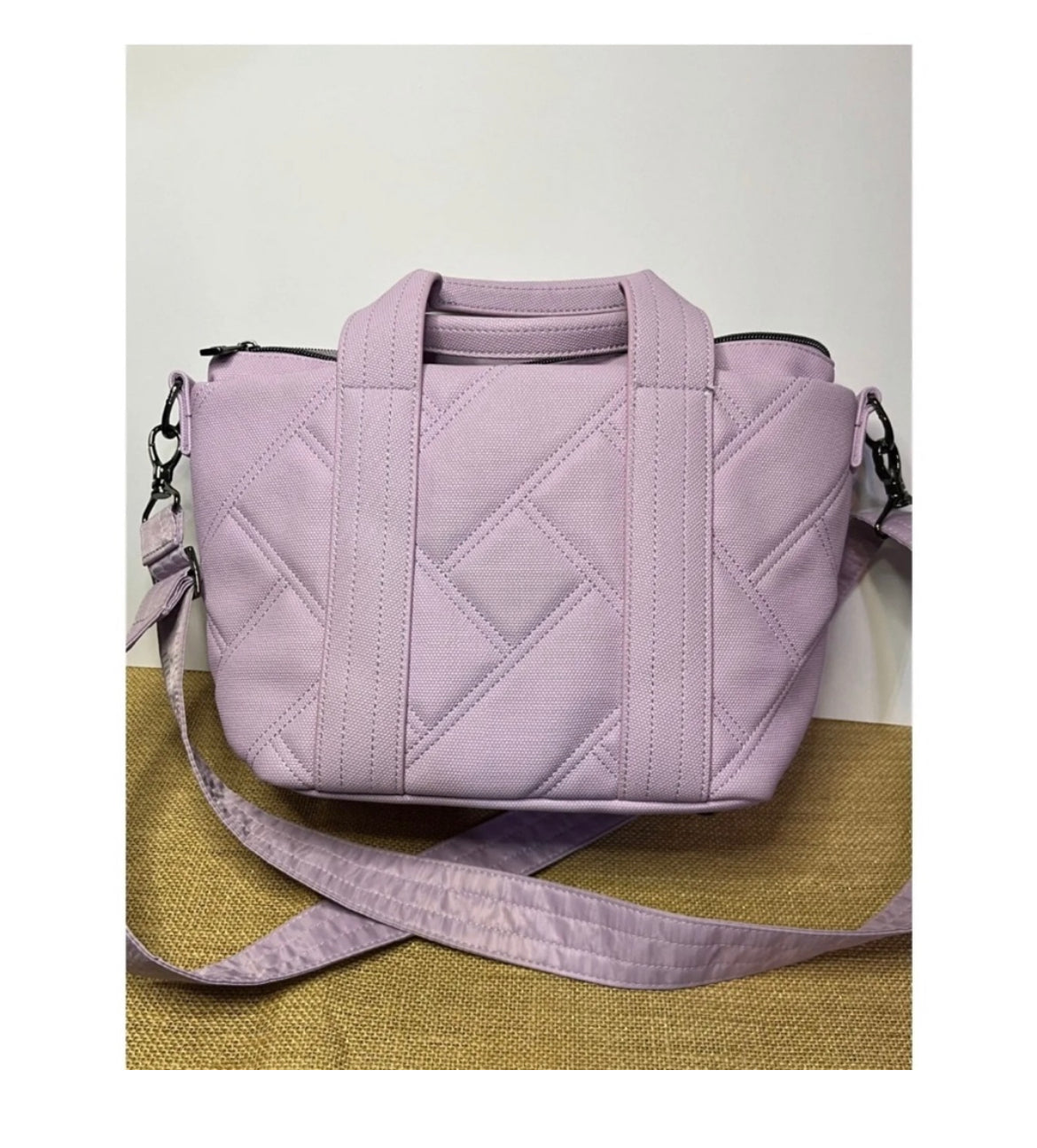 LUG - DORY MATTE LUXE VL CROSSBODY BAG -SUGARPLUM