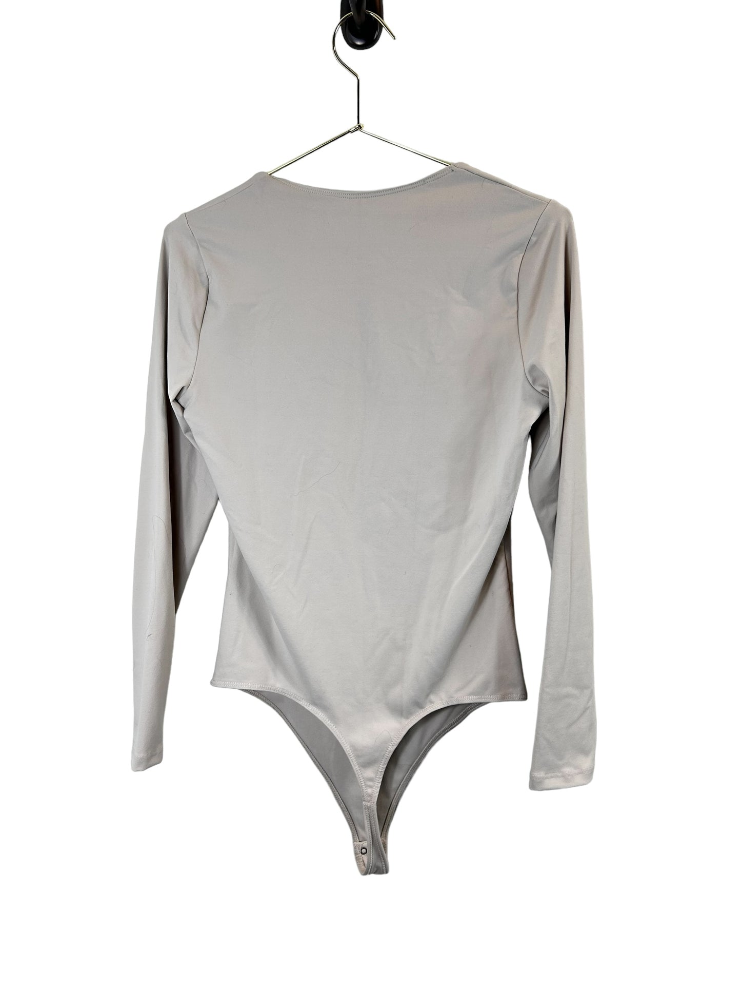 Abercrombie Soft Matte Seamless Long-Sleeve Squareneck Bodysuit