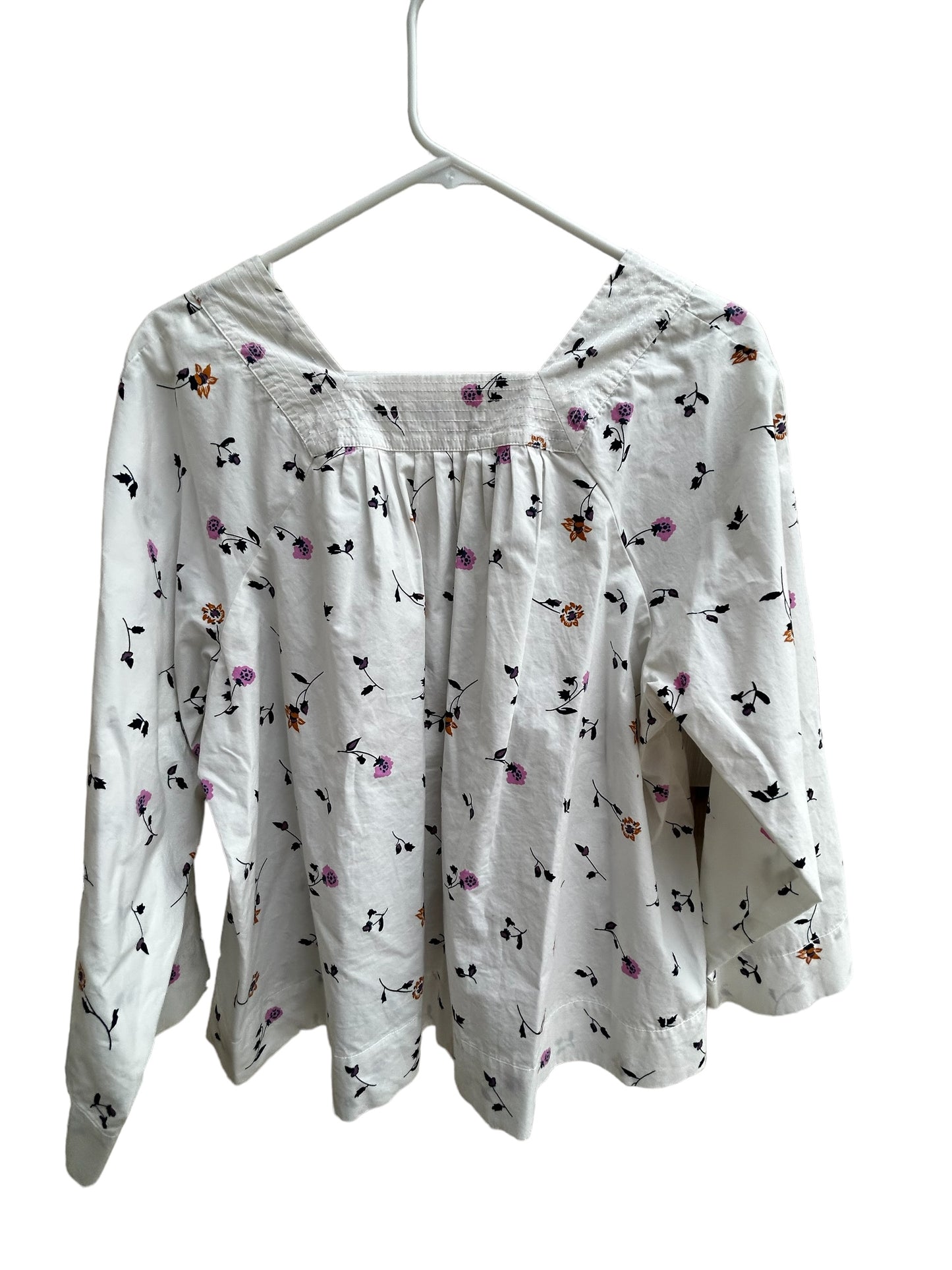 Madewell Square-Neck Top in Sweet Blossoms