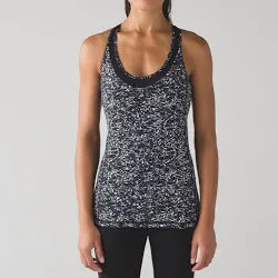 Lululemon Deep Breath Tank
Iced Wave White Black