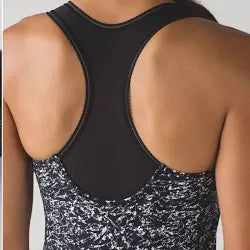 Lululemon Deep Breath Tank
Iced Wave White Black