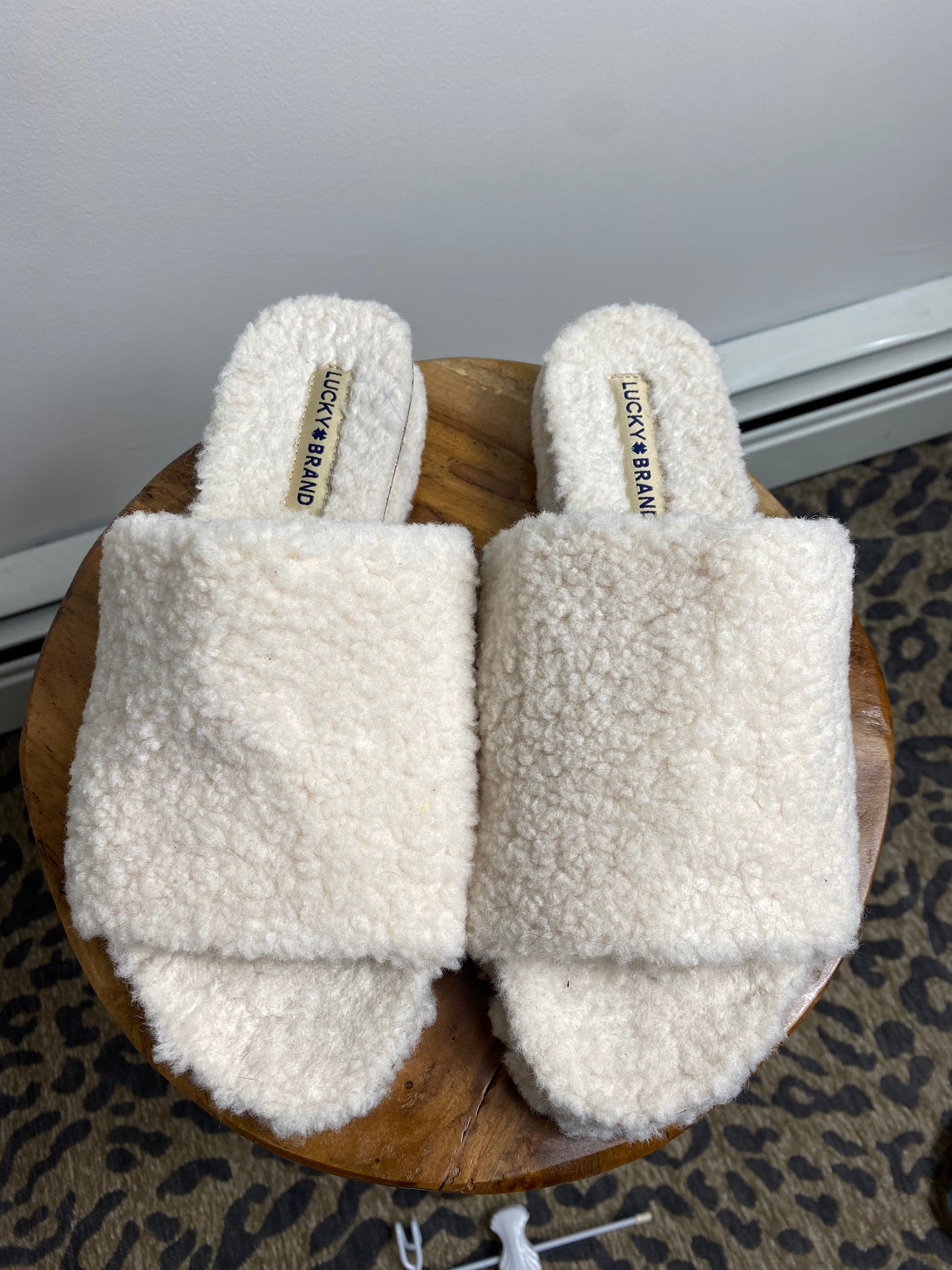 Lucky Brand Faux Shearling Slipper