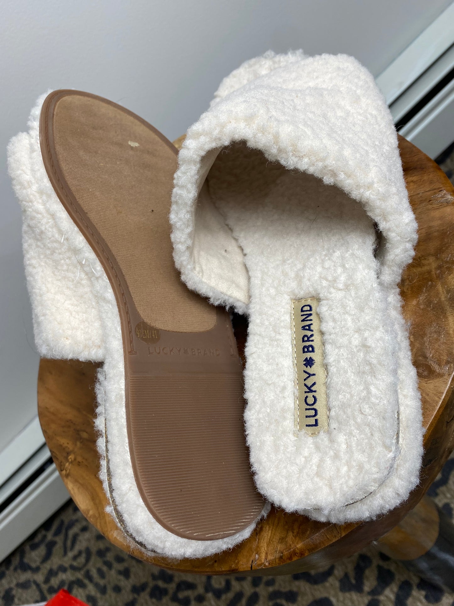 Lucky Brand Faux Shearling Slipper