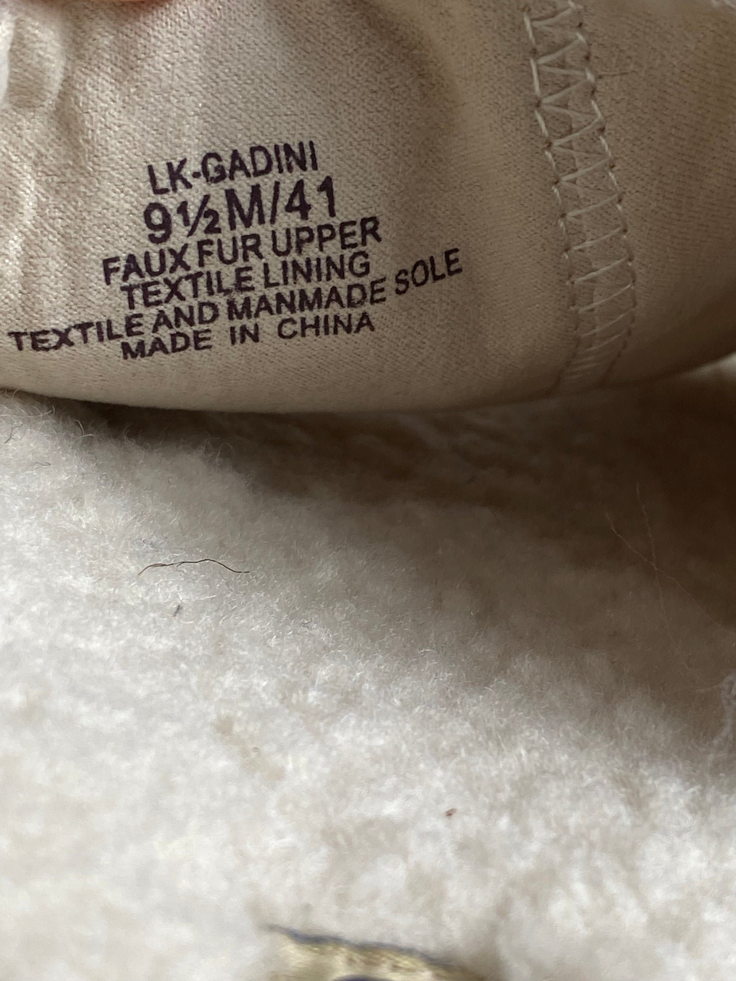 Lucky Brand Faux Shearling Slipper